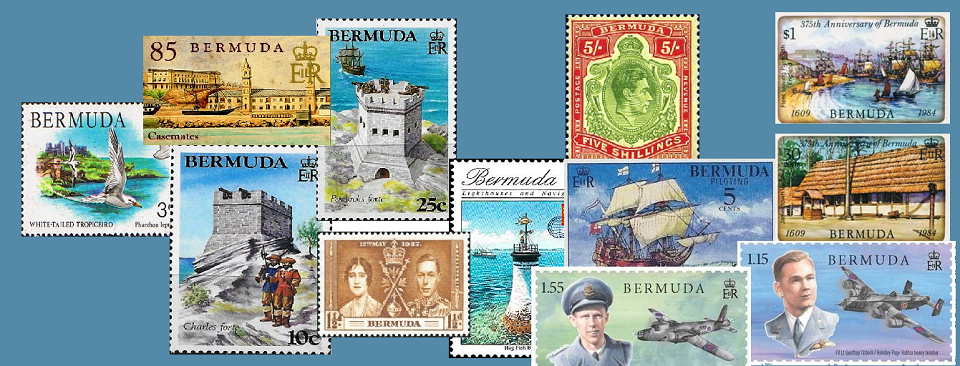 Bermuda Stamps Homepage Banner